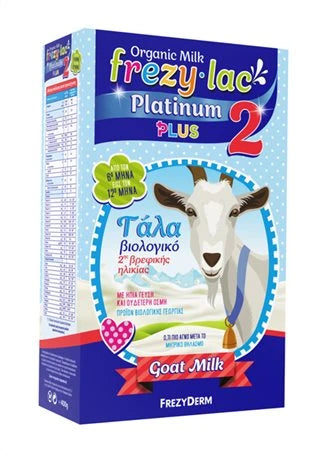 Frezyderm Frezylac Platinum 2 Plus 400g Βιολογικό Γάλα 2ης Βρεφικής Ηλικίας